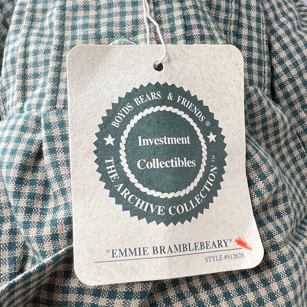 Vintage Boyds Investment Collectibles‎ Emmie Brambleberry Bear nwt